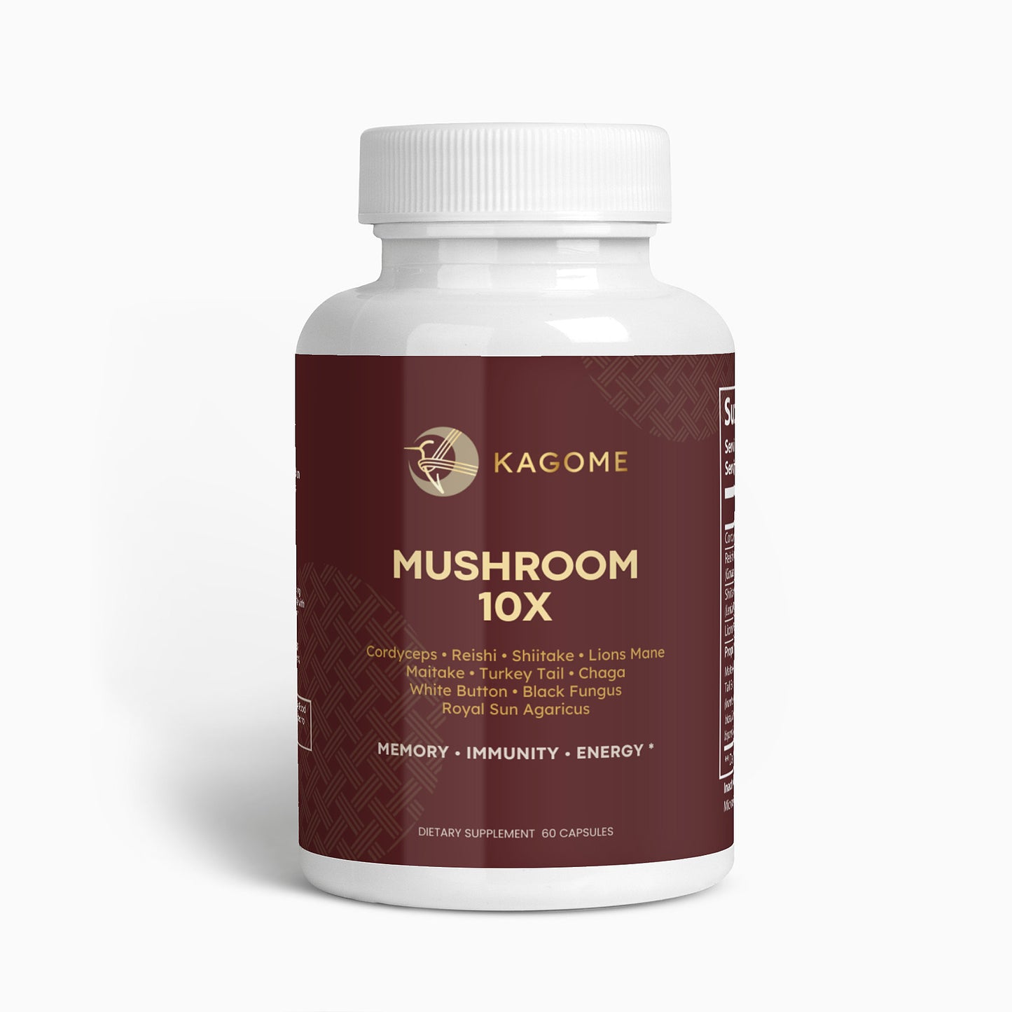 Mushroom Complex 10X Supplements